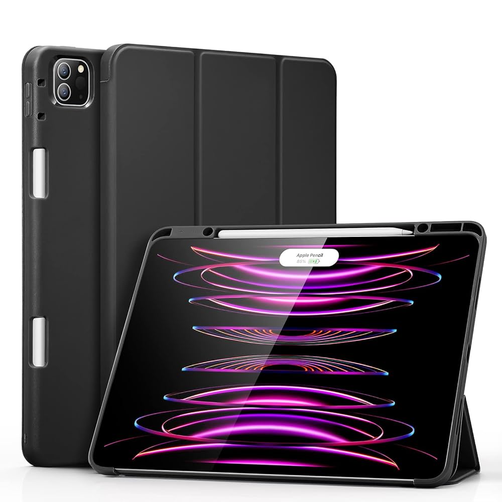 iPad Pro 12.9 M1 128GB セルラー+Pencil2+スタンド Amazon.com: ESR for iPad Pro 12.9 Case, Trifold Stand Case