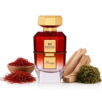 Patek Maison Prisme Rouge Eau de Parfum with Notes of Saffron, Jasmine, Marigold & Ambergris - Warm Spicy Floral Composition with Refined Elegance - Luxury Perfume for Men & Women - 90 ml