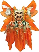 Vista 1 de Petitebella - Vestido de disfraz de hada 1-10 años Naranja