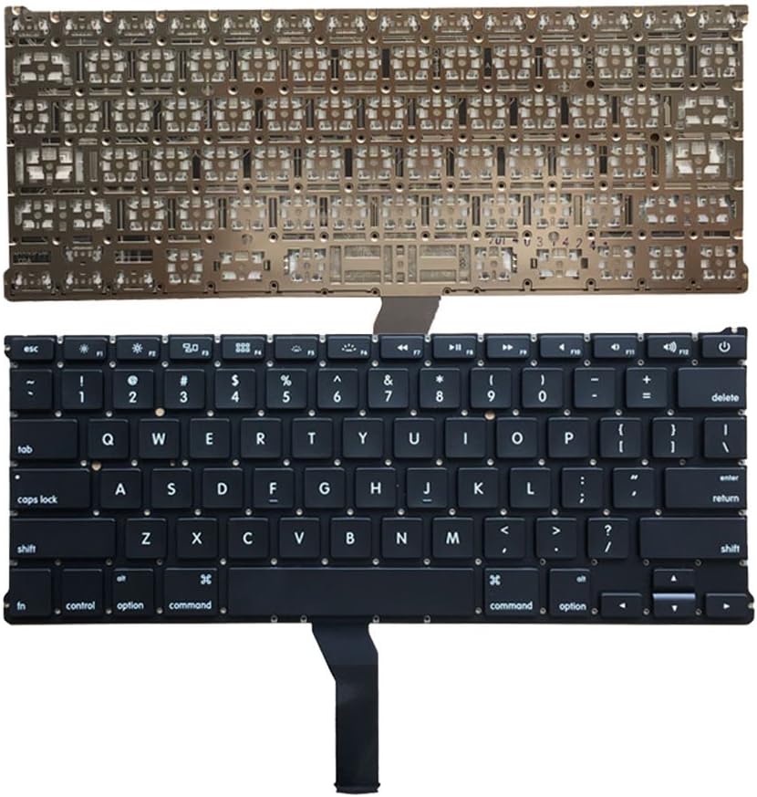 New Laptop Replacement Keyboard for Apple Air 13.3" A1369 A1466 MD231 MD232 MC503 MC504 2011-15 US Layout (No Backlight)