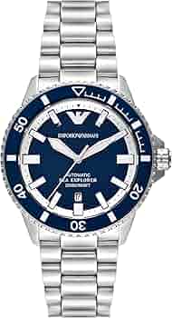 Amazon.co.jp: [エンポリオアルマーニ] 腕時計 SEA EXPLORER