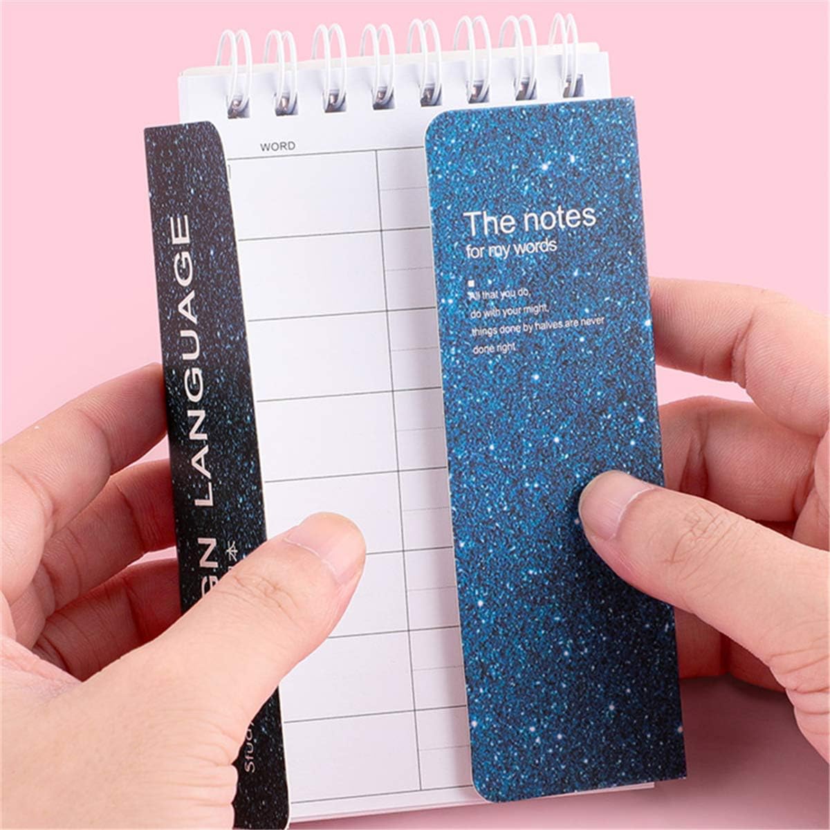 Ncdoi 80枚日本語ポケットカワイイ漫画学生語彙ノート英語 激安ブランド