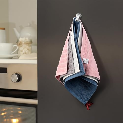 Miniatura 4 de Lidwot 6 clips magnéticos de acero inoxidable para nevera resistente, 1.3in1.25 pulgadas para nevera fuerte clip magnético para notastoalla, clip