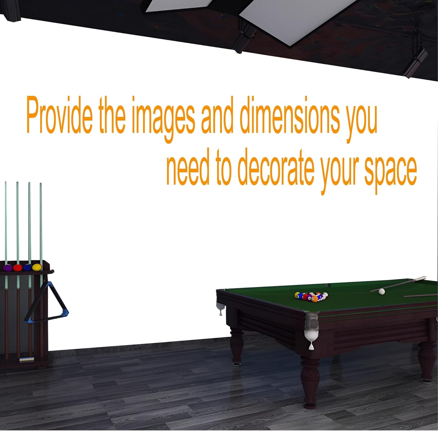 Customized Wall Murals Custom Size, Removable Peel and Stick Self-Adhesive Large Custom Photo Wallpaper