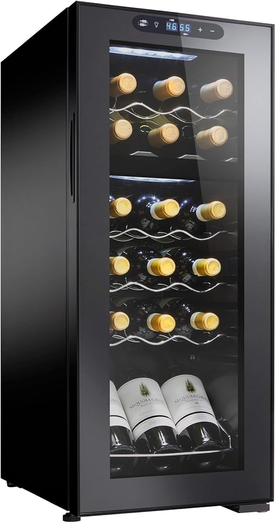 Wine Enthusiast 18 Bottle Dual Zone MAX Compressor Wine