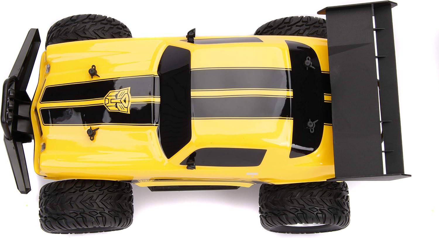 Jada Toys Transformers Bumblebee 1977 Chevy Camaro Elite Off Road 4x4 RC, Yellow