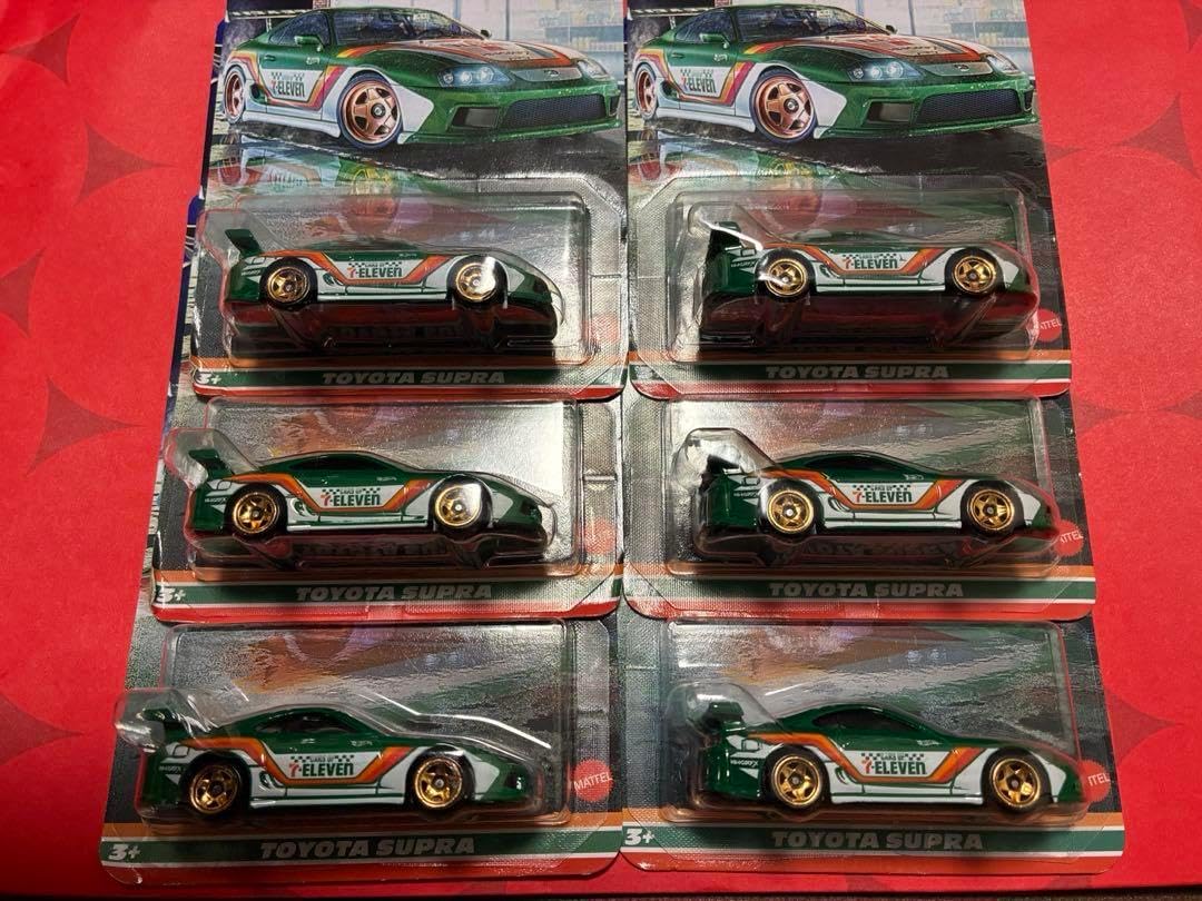 トヨタ スープラ 6台セット 7-Eleven限定 トヨタ スープラ 6台セット 7-Eleven限定 トヨタ スープラ 6台セット 7