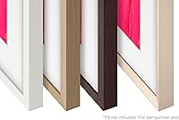 Vista 4 de Samsung 75-inch The Frame Customizable Bezel, Modern Brown (VG-SCFA75BWBZA, 2021 Model)