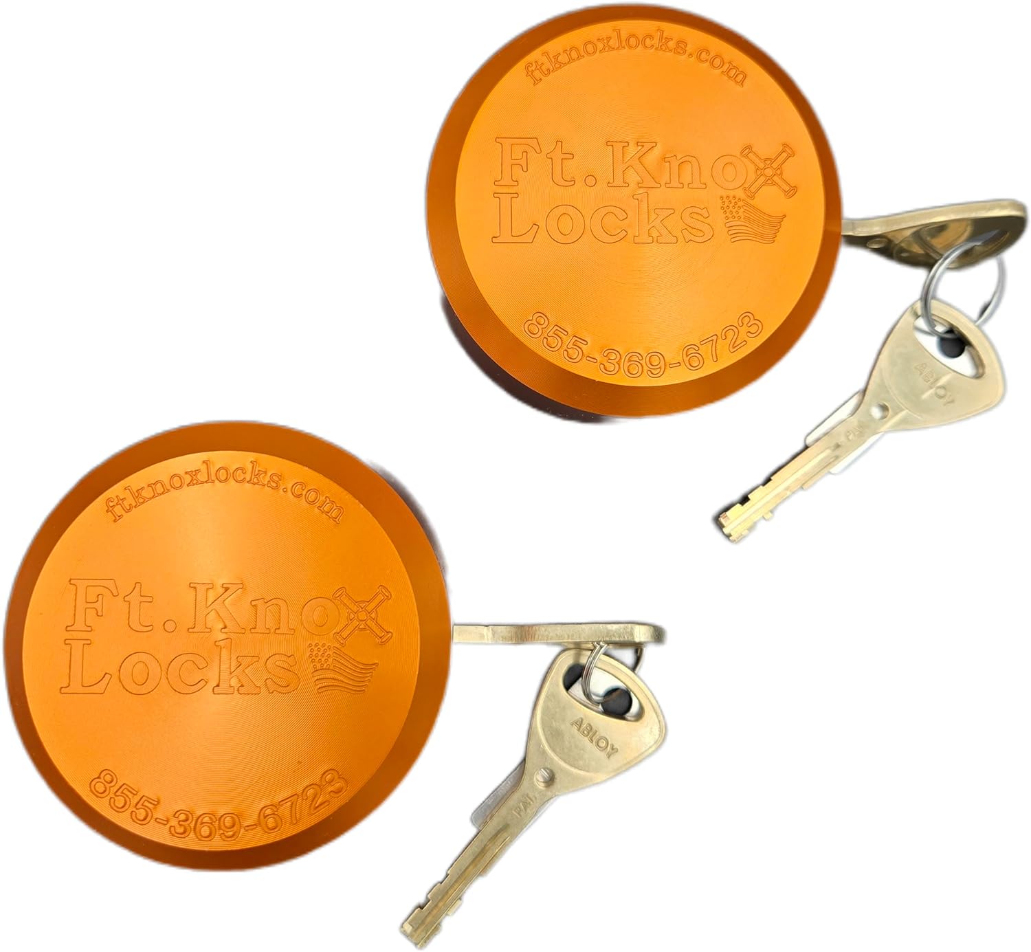 Ft. Knox Locks Abloy Sentry Puck Lock (Stainless Steel, 3)
