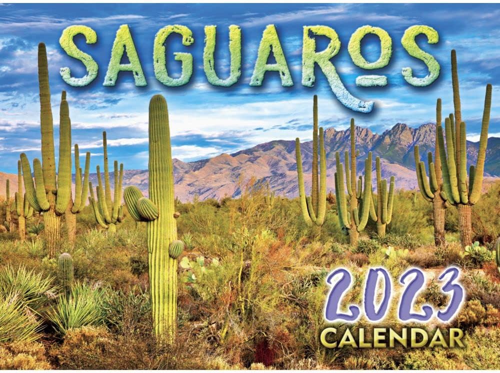 SmithSouthwestern, Saguaros 2023 Wall Calendar Wall Calendars