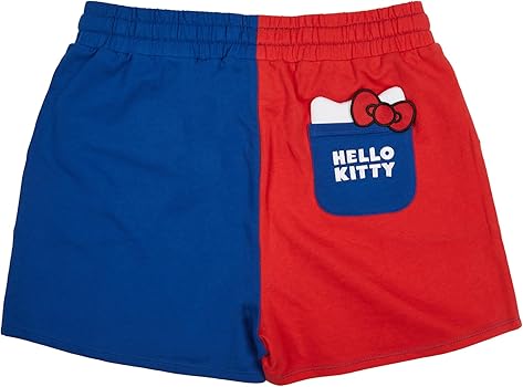 Amazon.com: Hello Kitty Character Art Women's Red & Blue Contrast