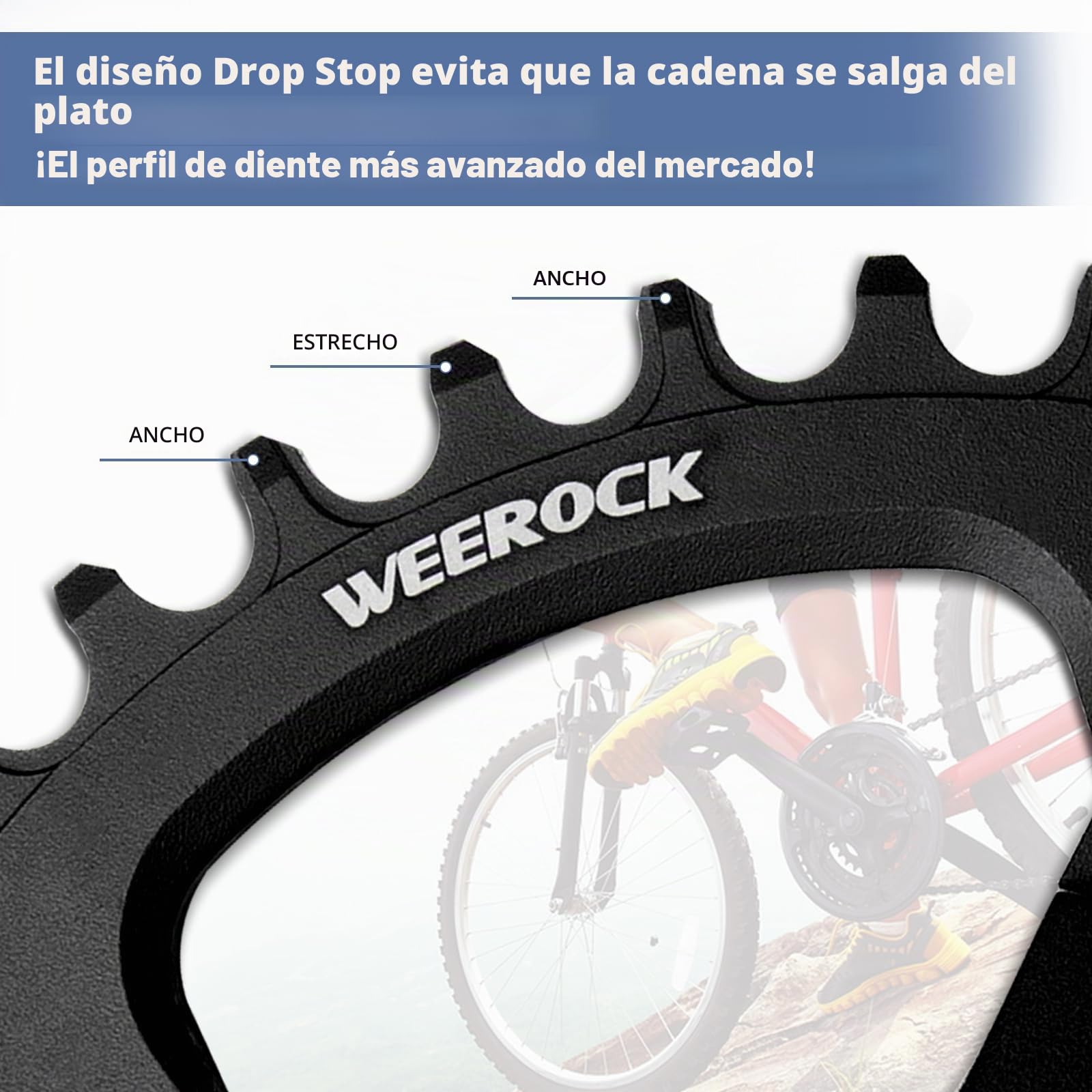 Juego de bielas cuadradas de 170 mm, biela para bicicleta de montaña 38T/42T, plato de aleación de aluminio 6061, apto para Shimano, SRAM, FSA