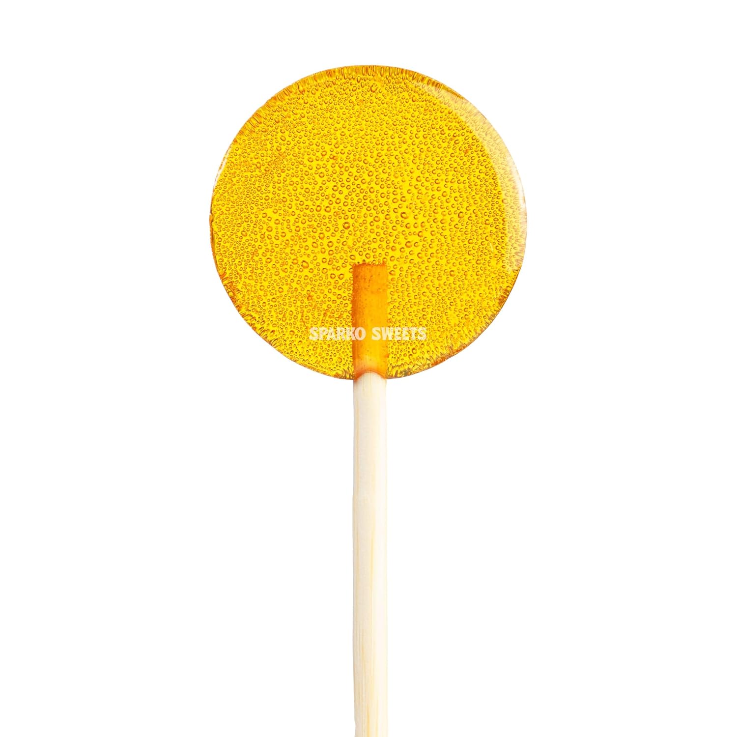 Sparko Sweets All-Natural Honey Lollipops, No Artificial Ingredients, No Corn Syrup, Made in USA, 16 Count Gift Pack, 1.4” Diameter – Ideal for Tea, Throat Soothing & More