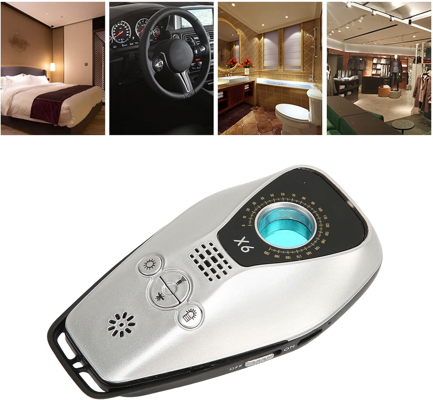 ギフト Amera 盗聴器 盗聴防止 携帯カメラファインダー ハイゲイン Dc5v1a 感度調整 車用 工場用 Lcoo Edu In