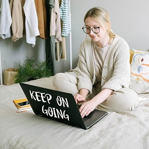 Miniatura 6 de 360 piezas de 10 hojas autoadhesivas de vinilo con números de letras, calcomanías de números del alfabeto para buzones, letreros, ventanas, puertas,