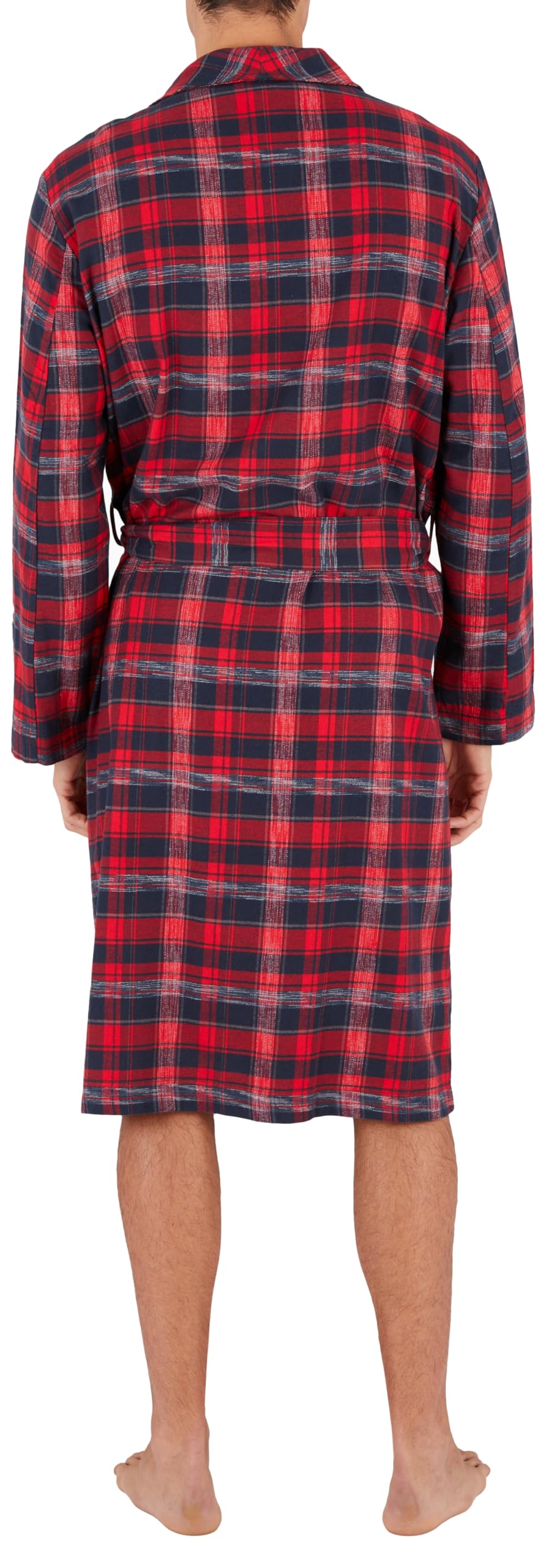 Emporio Armani Herren Tartan Flannel Dressing Gown Nachthemd (1er Pack)