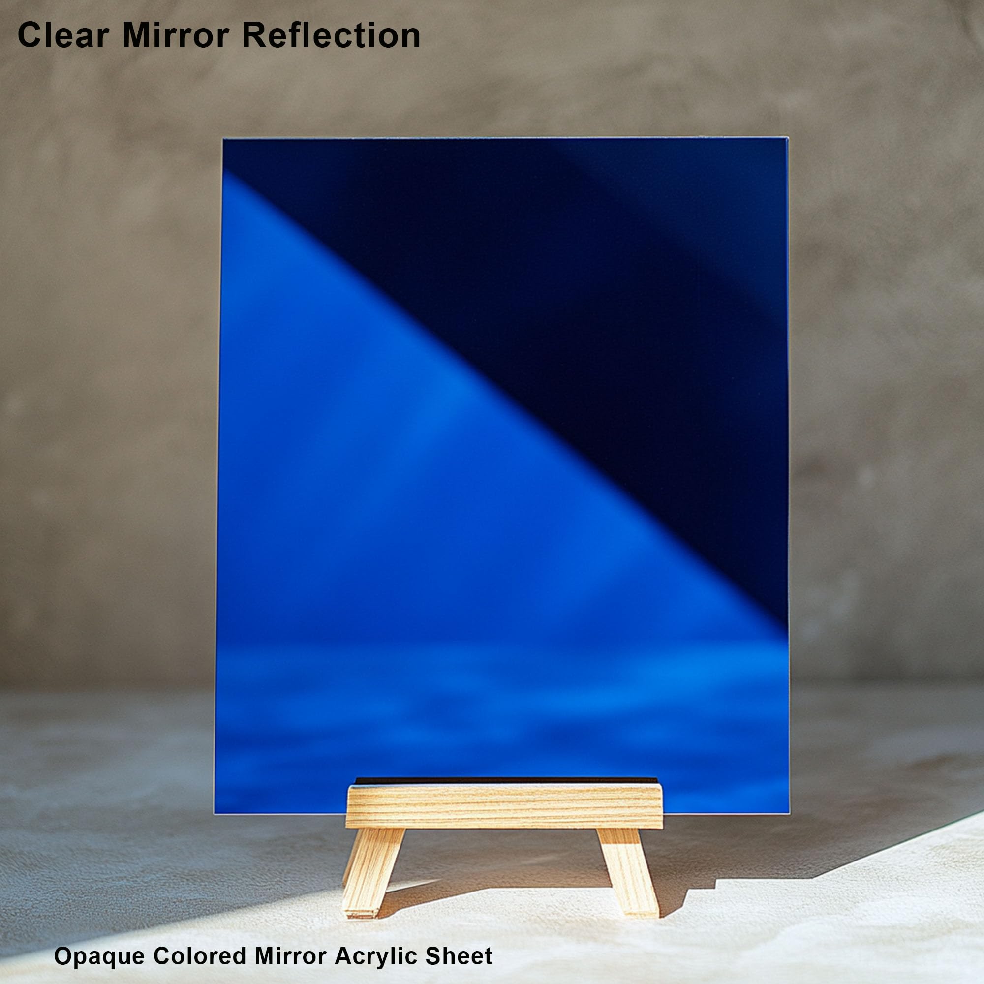 Blue Mirror Acrylic Sheet - DIY Crafts & Décor -2