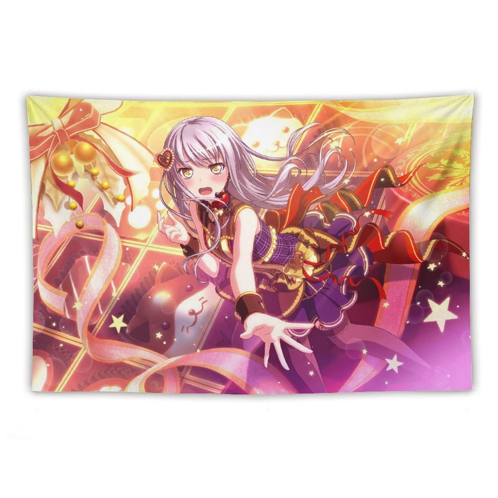 湊友希那　A4ポスター&ポストカード　3点セット Amazon.co.jp: バンドリ！湊 友希那 タペストリー かわいいアニメ柄 壁