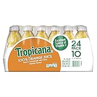 Vista 15 de Tropicana 100% Juice - Paquete variado clásico de 3 sabores, 10 onzas líquidas (paquete de 24)