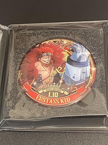 Amazon 麦わらストア One Piece キッド バースデープレミアム缶バッジ ワンピース アイドル 芸能人グッズ 通販