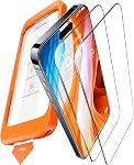 TORRAS Diamond Shield for iPhone 15 Screen Protector [ 9H+ Military-Grade Protection] Unbreakable Shatterproof Tempered Glass for iPhone 15 Full Coverage Screen Protector, 2-Pack