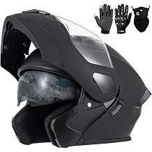 Adult Modular Motorcycle Helmets DOT Approved Flip up Helmet for Men Women