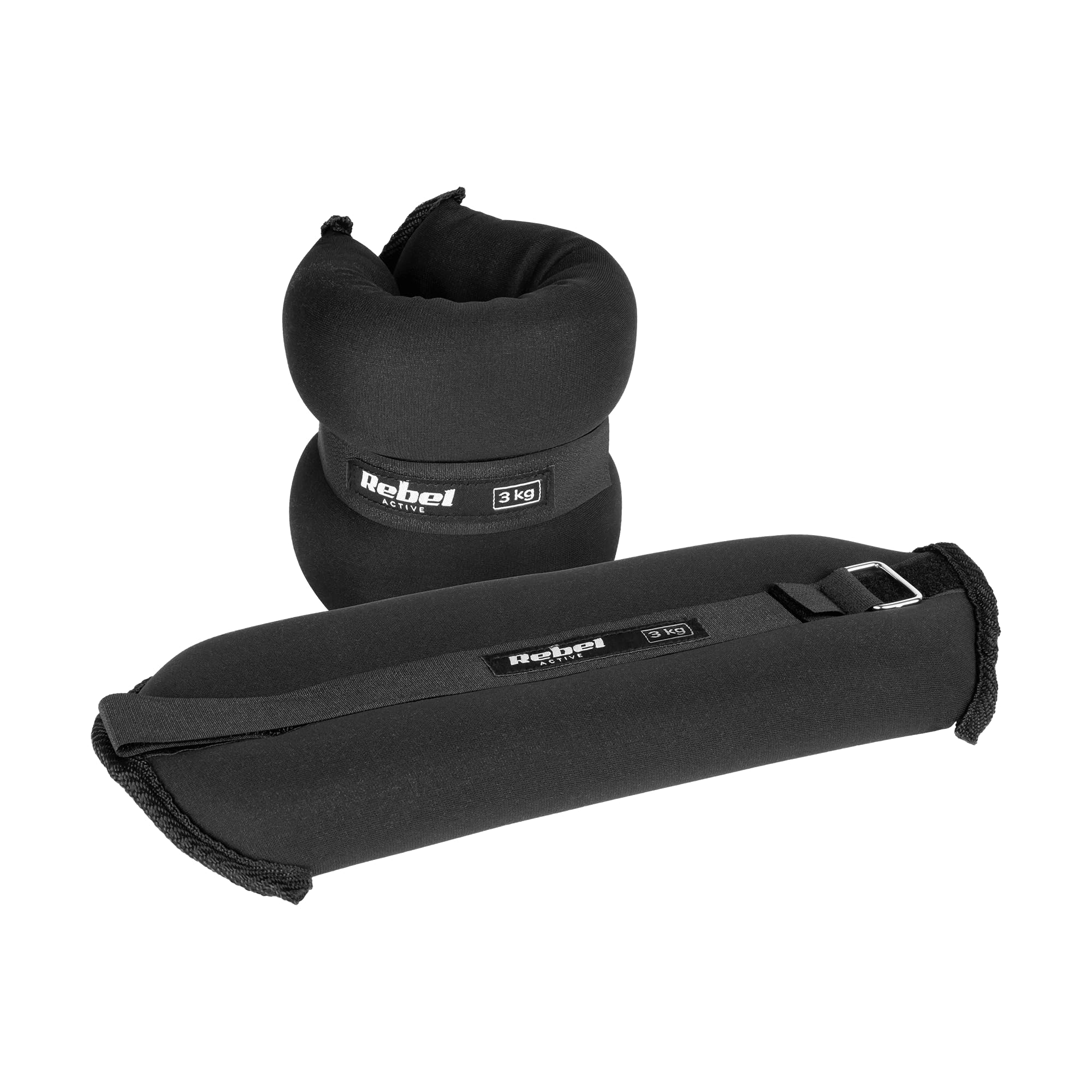 Rebel Electro Ankle and Wrist Weights Legs Hands Adjustable Comfortable 2x3kg