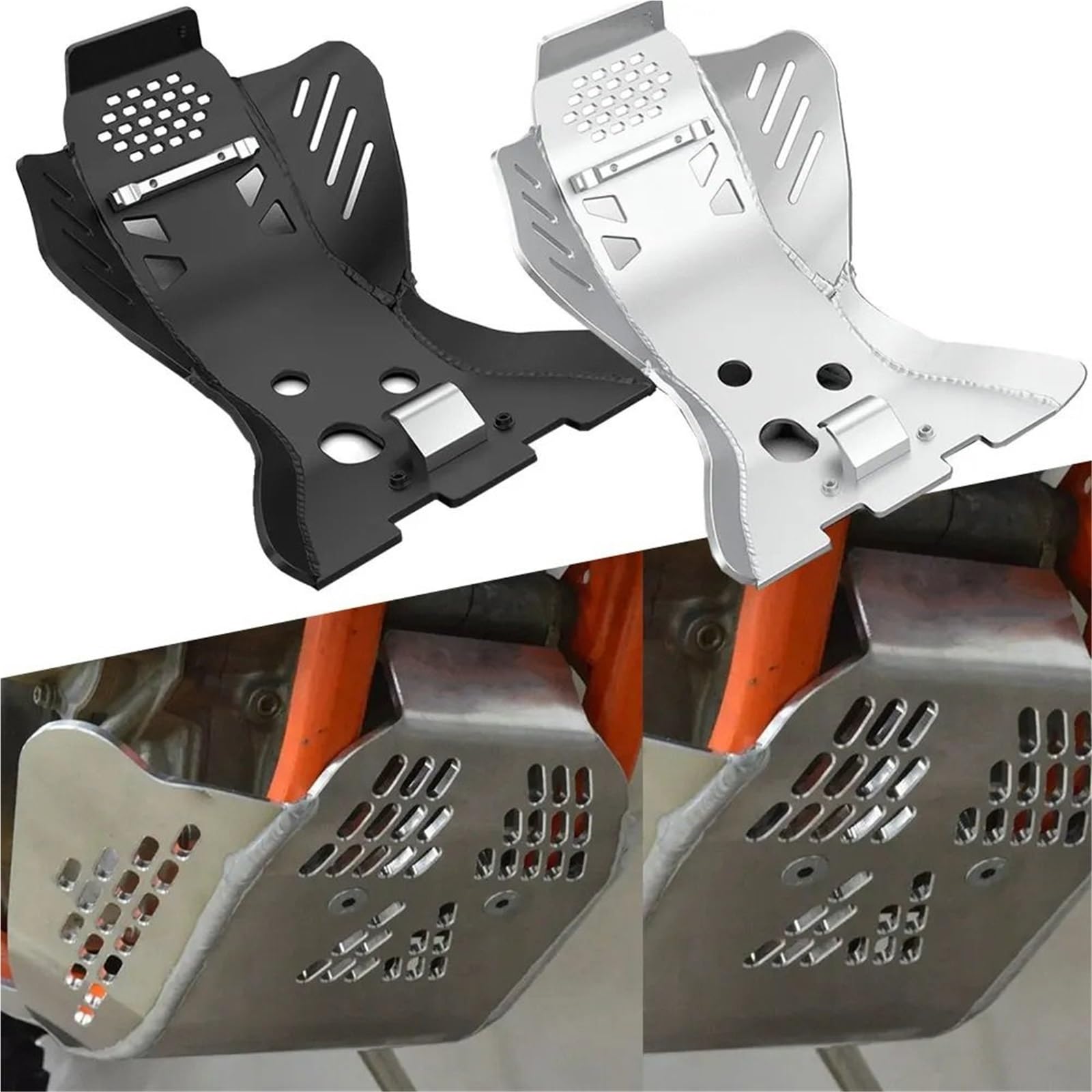Per 450 Per XCF-W 500 XCW Per XC-W 2012-2016 Copertura protettiva Per protezione motore telaio bash piastra paramotore copertura motore Base del Motore(1)
