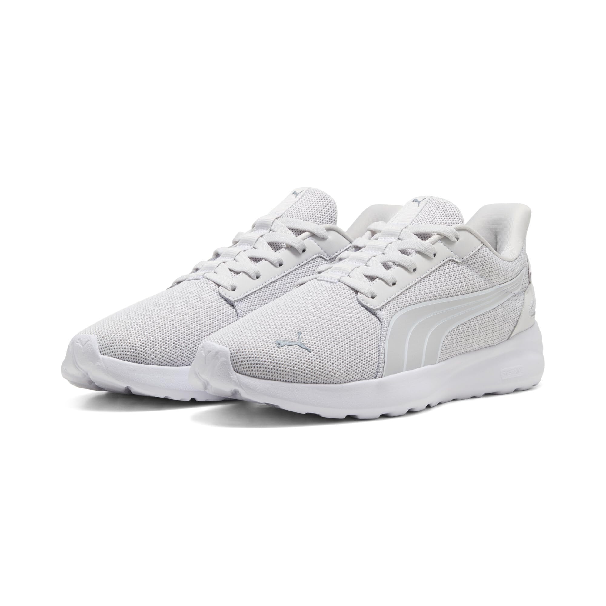 Puma Unisex Softride Cosmic LT SLIPTECH Sneaker, Feather Gray White, 47 EU