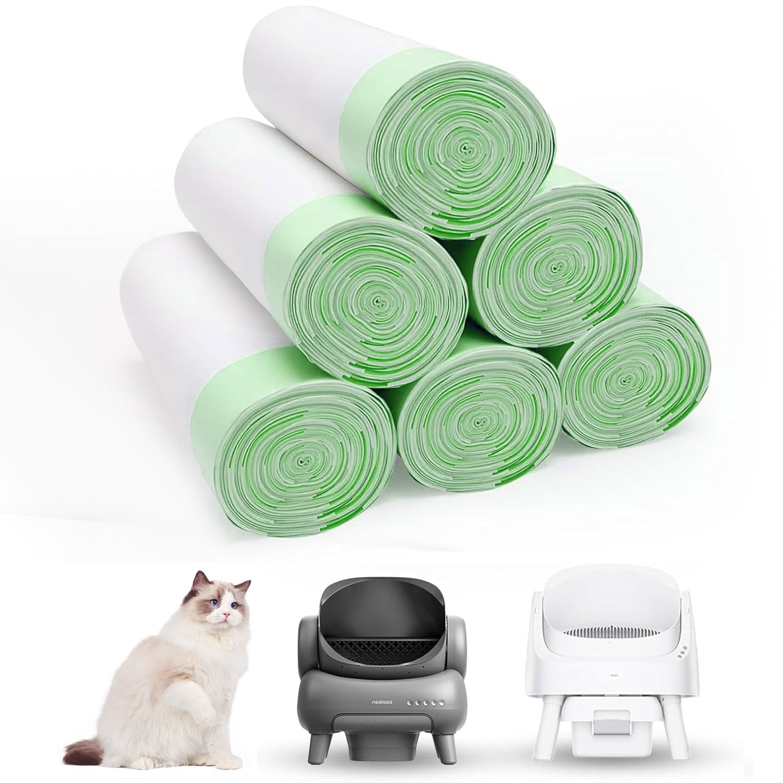 Sacs pour litière autonettoyante PetPivot pour garder une maison fraîche