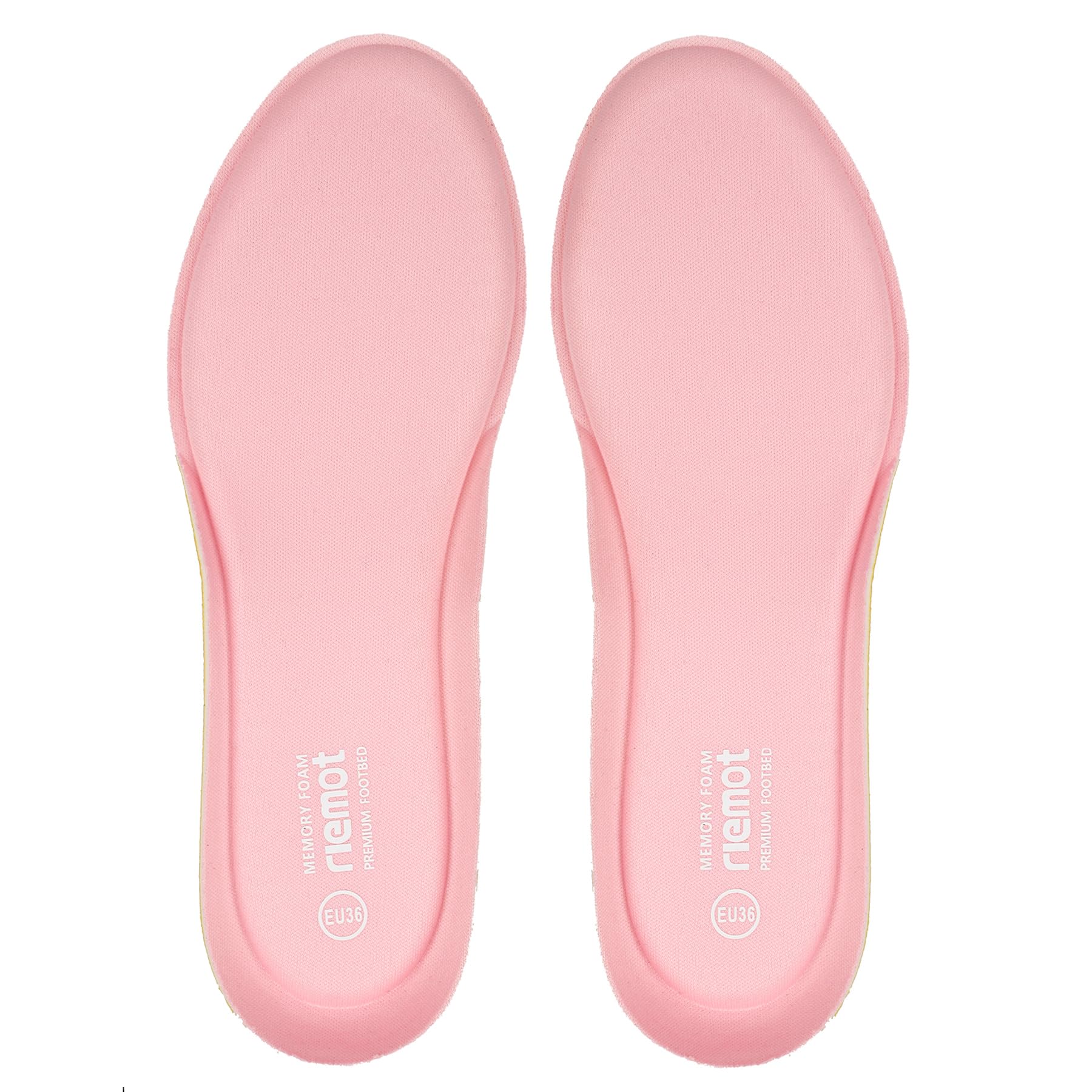 riemot Memory Foam Insoles for Men and Women - Replacement Shoe Inserts Comfort Cushioning for Sports Shoes, Trainers, Sneakers, Work Boots and Walking Shoes — view 27