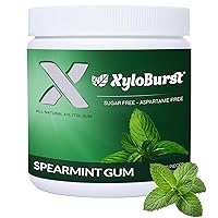 Vista 14 de XyloBurst Goma de mascar de xilitol Sin azúcar, sin gluten, apto para dieta cetogénica, sin aspartamo, goma de mascar para la salud bucal