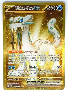 Pokemon - Chien Pao ex 274/193 - Paldea Evolved - Gold Secret Rare Card