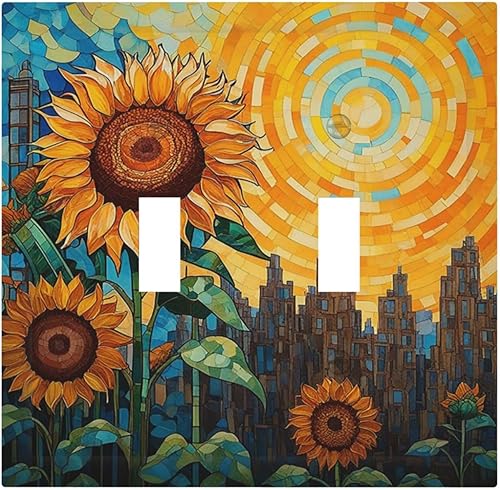 Miniatura 69 de Cubiertas de salida de textura abstracta moderna de mármol líquido Pintura abstracta púrpura Arte de pared Cubiertas de toma 1 banda Interruptor de