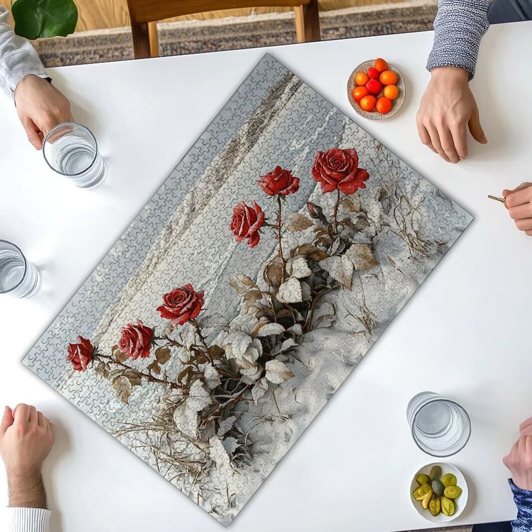 Puzzle 2000 Pezzi, Puzzle Rosa, Misura: 100x71cm, Regalo Donna/Uomo -8753