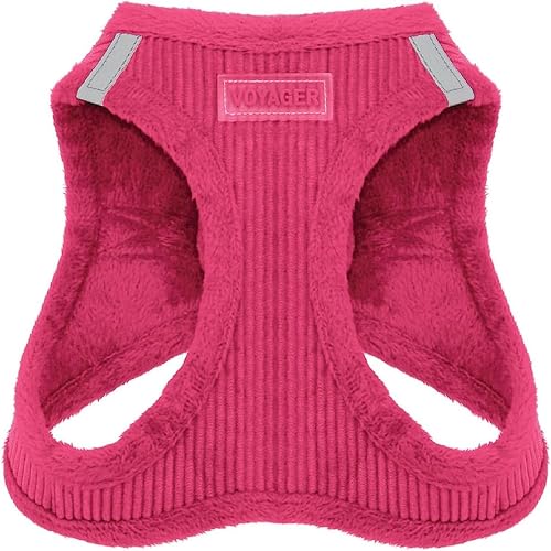Voyager - Arnés de Felpa para Perros pequeños y medianos, Felpa Suave, arnés de Chaleco para Perros pequeños…