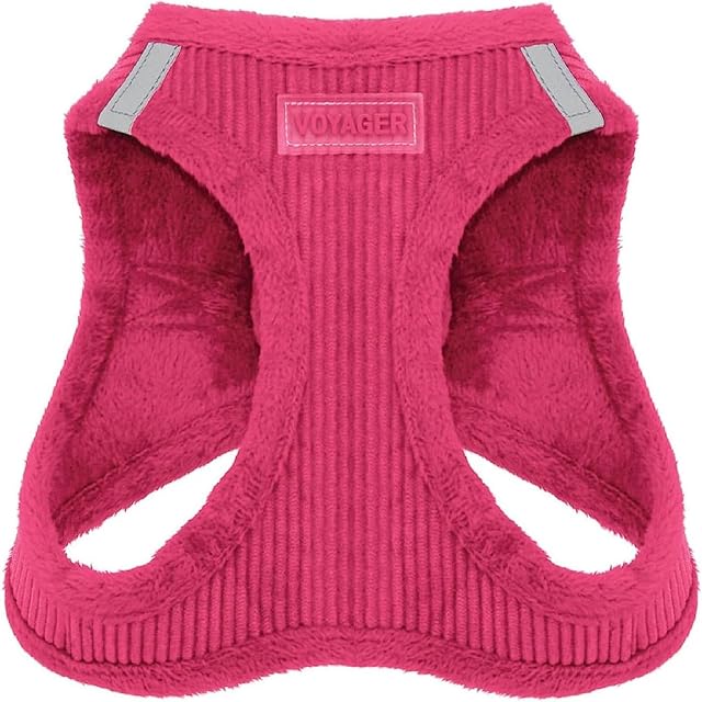 Voyager - Arnés de Felpa para Perros pequeños y medianos, Felpa Suave, arnés de Chaleco para Perros pequeños…