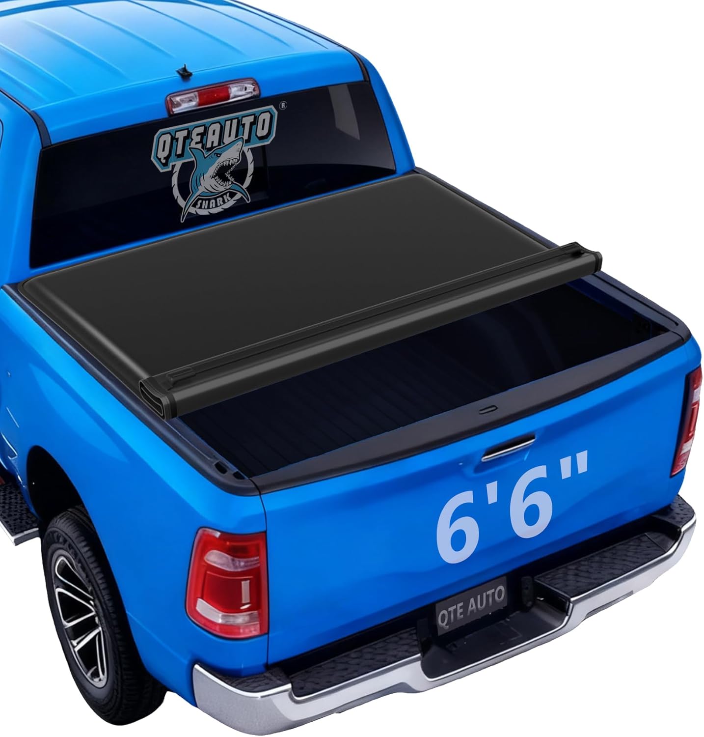 PM Auto 6'6" Roll Up Soft Truck Bed Cover Replacement for 2019-2026 Chevy Silverado 1500 & 2019-2026 GMC Sierra 1500, Wear-Resistant and Water Dust-Proof Pickup Tonneau Cover Fits 78" Bed