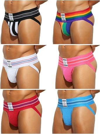 Arjen Kroos Athletic Supporter for Men Jock Straps Gym Underwear Sexy Jockstrap 6 Pack