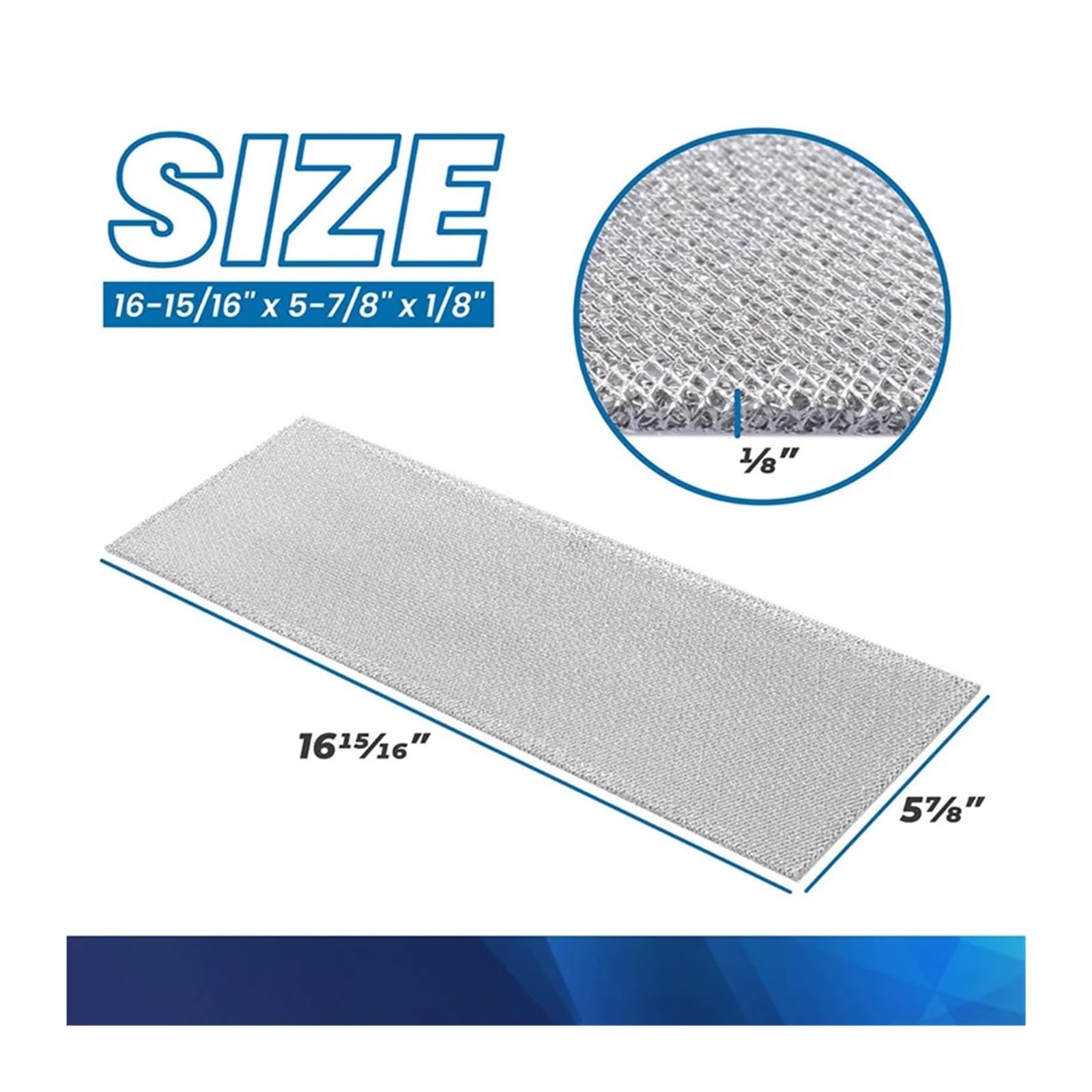 Filtro for Cappa Da Cucina, Compatibile Con Broan, Componenti Sostitutivi Dello Sfiato D'aria A Rete Di Grasso PM390 PM250