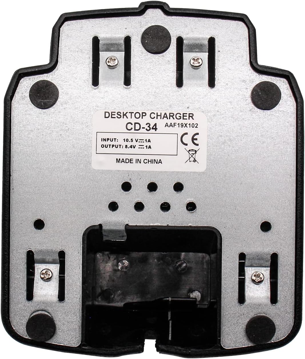 CD-34 VAC-300 Charger for Vertex Standard VX-350 VX-351 VX-354 VX-231 VX-230 VX231 VX350 VX351 VX354 Two Way Radio, FNB-V95LI FNB-V96LI FNB-V103LI FNB-V104LI Battery Charger
