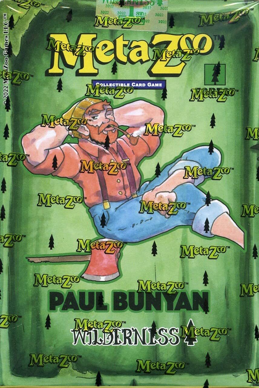 Amazon.com: MetaZoo Trading Card Game Cryptid Nation Base Set Paul