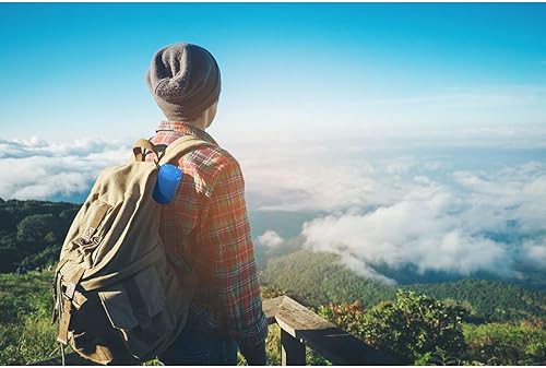 Miniatura 3 de iLive Electronics - Altavoz inalámbrico de tela impermeable, 2.56 x 2.56 x 3.4 pulgadas, batería recargable incorporada, azul (ISBW108BU)