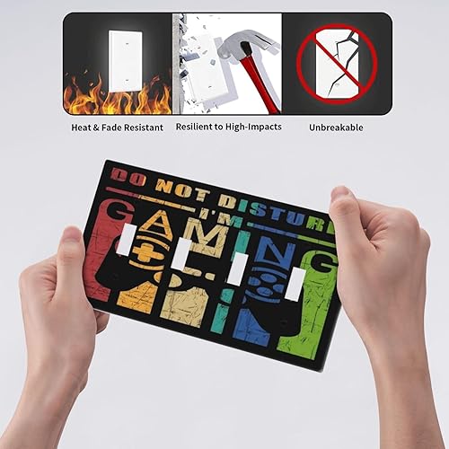 Vista 711 de Placa de pared con interruptor de luz de doble interruptor de pared para niños, diseño de dinosaurio, galaxia, espacio exterior, planeta, nebulosa