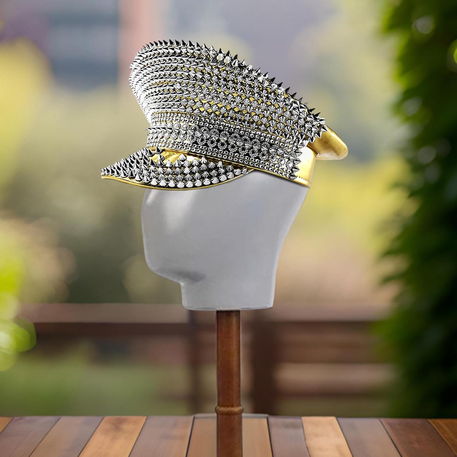 Colorful Rhinestones Navies Hat Fashionable Unisex Adjustable Breathable for Travel Photography Enthusiasts Travel Holiday