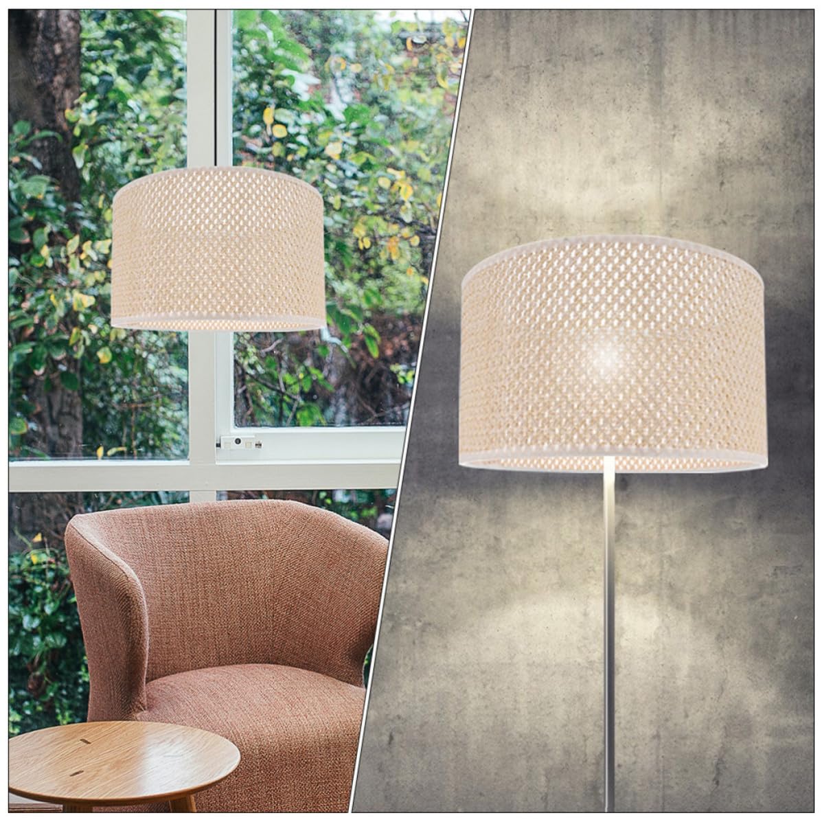 Modischer E27 Lampenschirm im Modernen Stil für Tischlampen