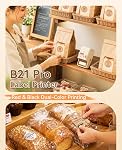 NIIMBOT B21 Pro Label Maker Machine with Tape(3 Rolls), Upgrade HD Photo Printer Support Red and Black Output Printing