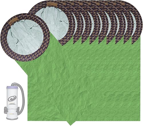 Miniatura 1 de Paquete de 10 bolsas de vacío 100331, compatibles con P-roTeam CoachVac, Super CoachVac y MegaVac (collar circular abierto)