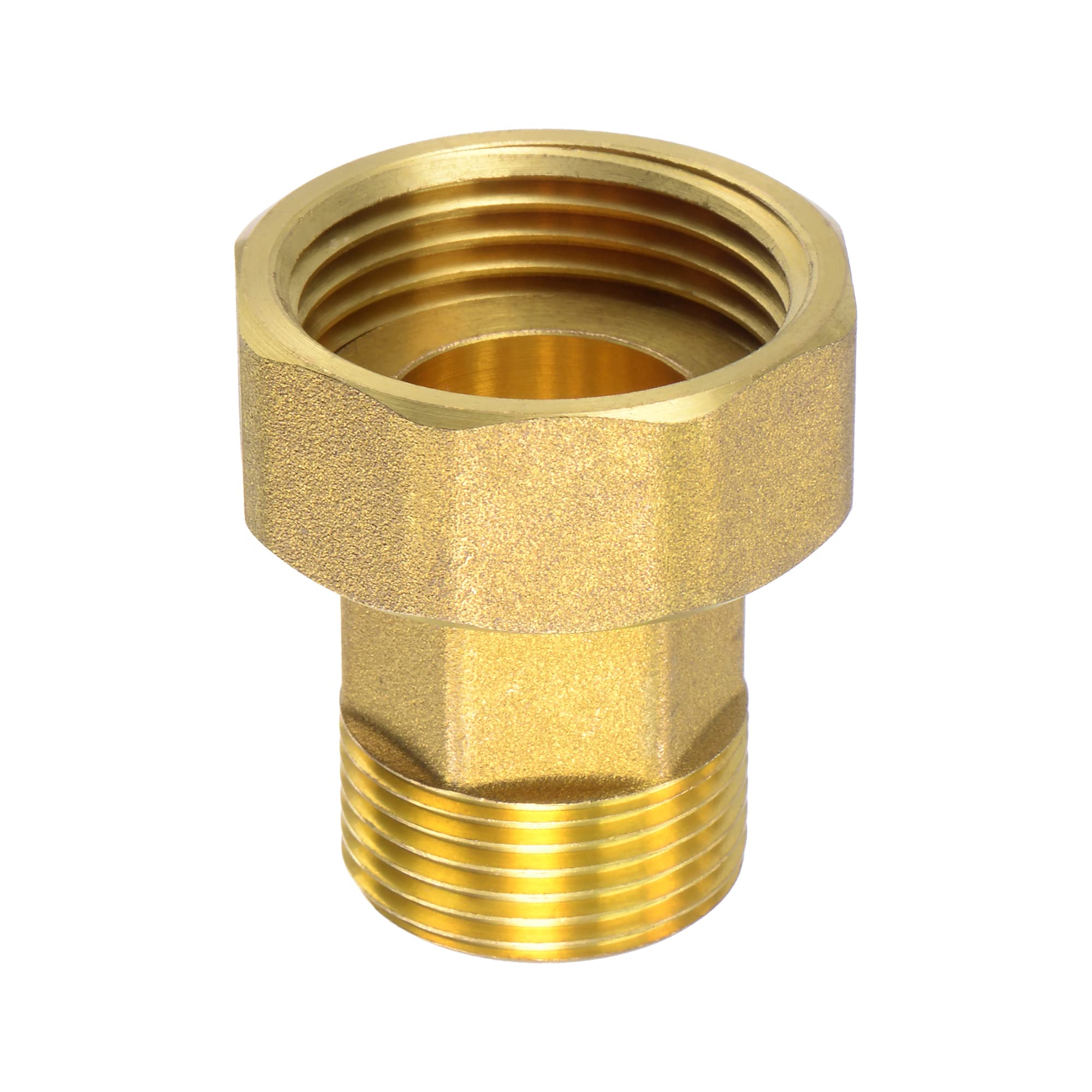 Rallonge de tuyau laiton G3/4 mâle G1 femelle 41,5 mm adaptateur de filetage pour arrosage extérieur