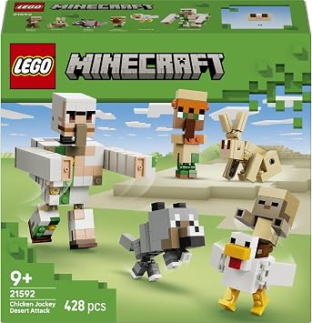 LEGO Minecraft Tavuk Jokey Çöl Saldırısı 21592